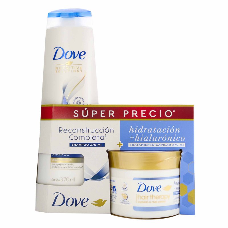 200045204.jpg CHA DOVE RECON COMP 370ML+TRAT CAP 270ML - Image 1