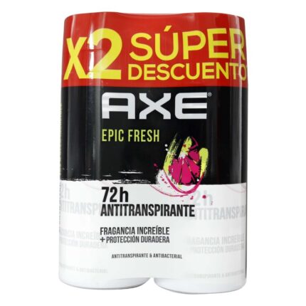 2 DTE AXE SPRAY EPIC FRESH ANTITRA.152ML