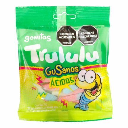 GOMAS TRULULU GUSANOS ACI. BOLSA 70 GR