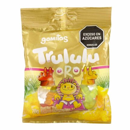 GOMAS TRULULU ORO BOLSA 70 GR