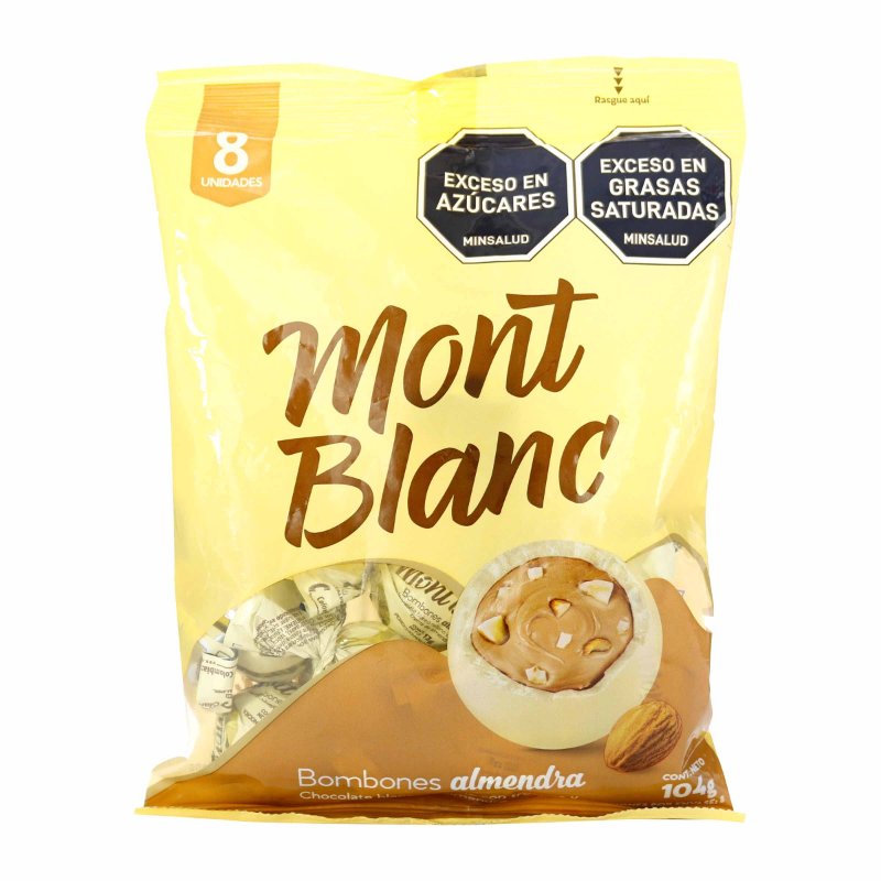 200045393.jpg BOMBONES MONTBLANC ALMENDRAS 104GR - Image 1