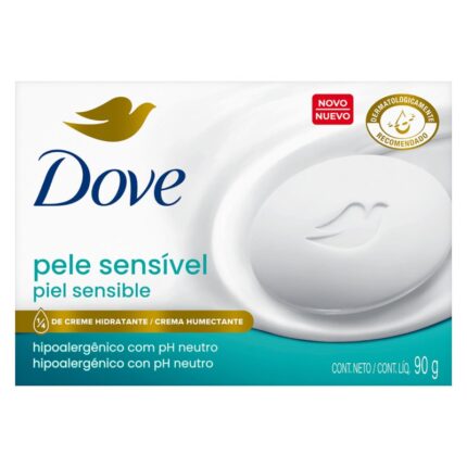 JAB DOVE PIEL SENSIBLE 90GRS
