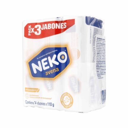 3 JABON ANTIBACTERIAL NEKO AVENA 110GRS