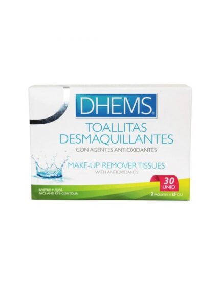TOA. DHEMS DESMAQUILLANTES X 30 UNID