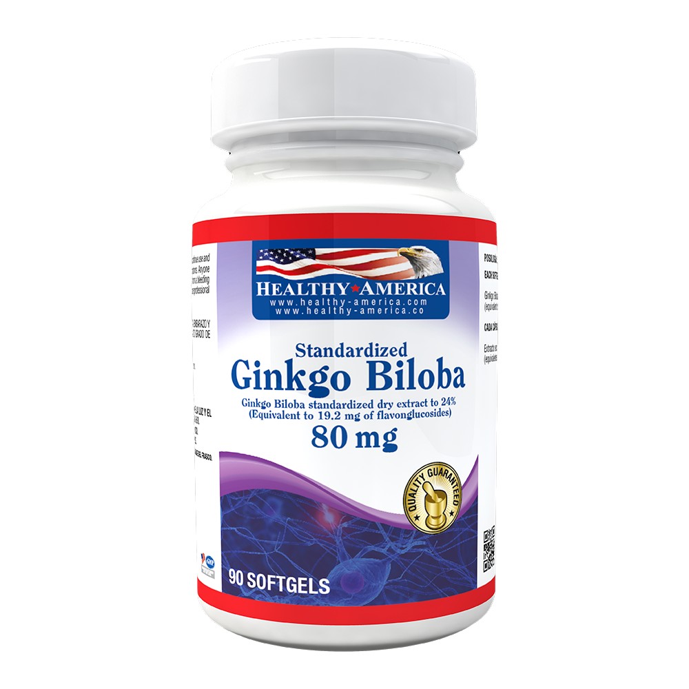 689.jpg GINKGO BILOBA 80 MG X 90 SOFT HEALTHY - Image 1