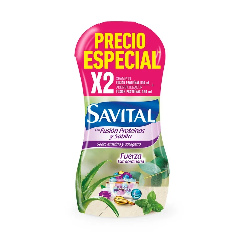 74156.png CHA.SAVITAL FUSION PRO 510ML+ACOND.490ML - Image 1