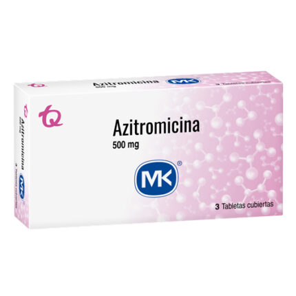 AZITROMICINA 500 MG 3 TABLETAS MK