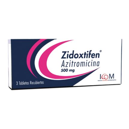 AZITROMICINA ZIDOXTIFEN 500 MG 3 TBS ICOM