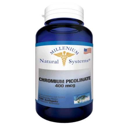 CHROMIUM PICOLINATO 400 MG/100 TAB SYSTEMS*