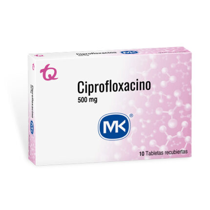 CIPROFLOXACINA 500 MG 10 TBS MK