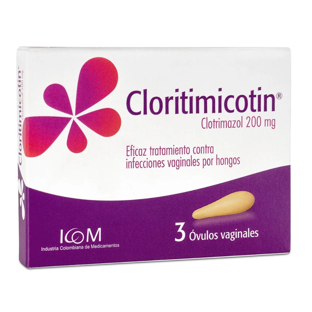 CLOTRIMAZOL-CLORITIMICOTIN-3-OVULOS-VAGINALES-ICOM.jpg CLOTRIMAZOL CLORITIMICOTIN 3 OVULOS VAGINALES ICOM - Image 1