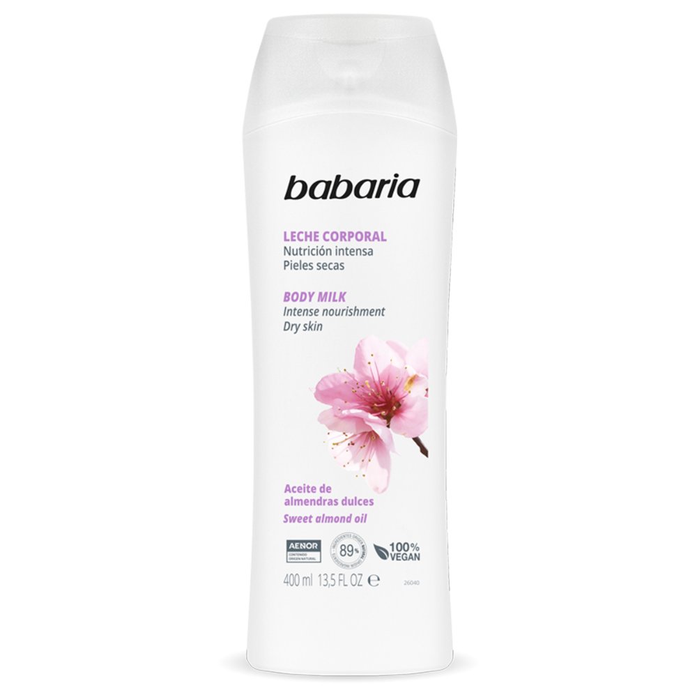 CRE.BABARIA-BODY-MILK-ALMENDRAS-400-ML.jpg CRE.BABARIA BODY MILK ALMENDRAS 400 ML - Image 1