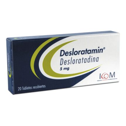 DESLORATADINA DESLORATAMIN 5 MG 20 TBS ICOM MQPCV
