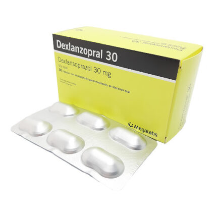DEXLANZOPRAL 30 MG 30 CAPSULAS