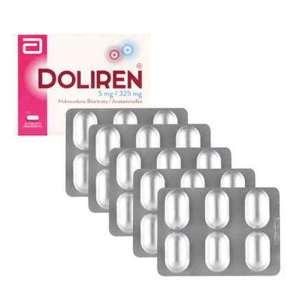DOLIREN 5MG/325MG 30 TBS