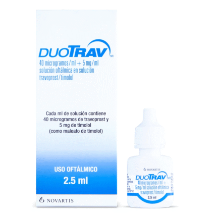 DUOTRAV SOLUCION 2.5 ML