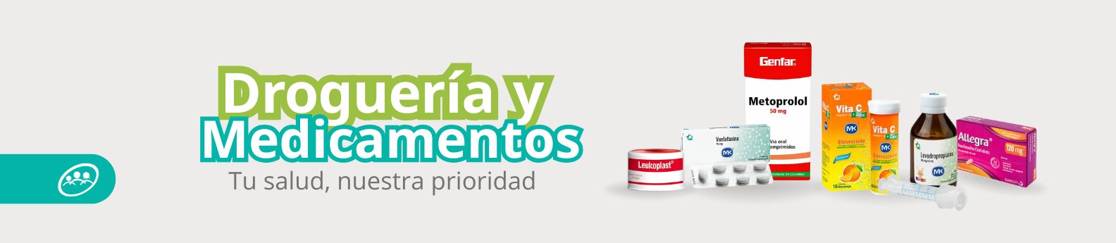 Categoría Droguería y Medicamentos