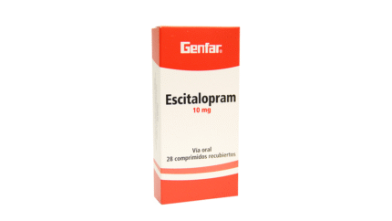 ESCITALOPRAM 10 MG 28 TABLETAS GF
