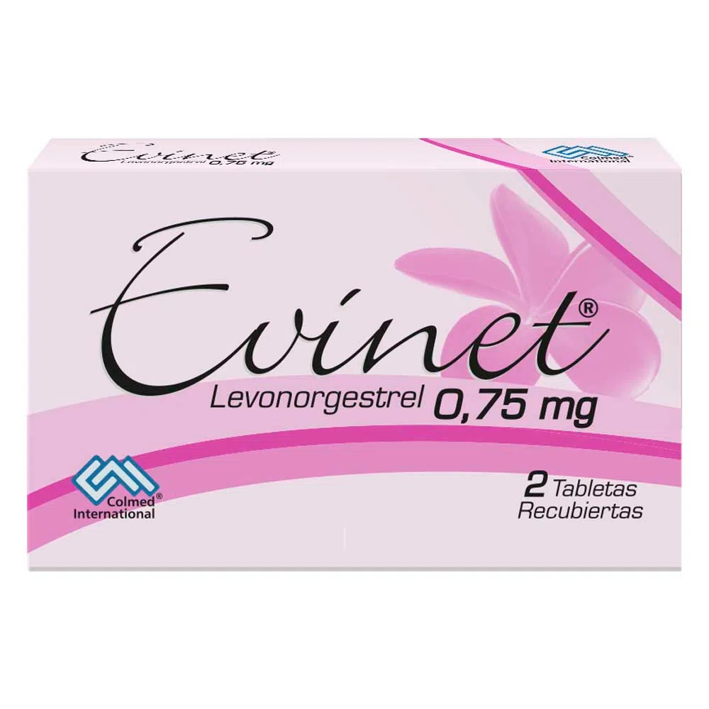 EVINET-0.75-MG-2-TABLETAS.png EVINET 0.75 MG 2 TABLETAS14472 - Image 1