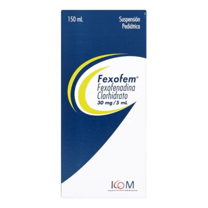 FEXOFENADINA FEXOFEM SUSPENSION 30MG 150ML ICOMPCV