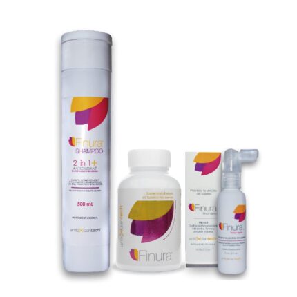 FINURA KIT SHAMPU+TONICO+TABLETAS