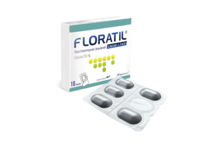FLORATIL 250 MG 10 CAPSULAS