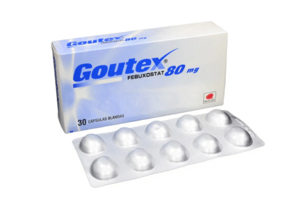 GOUTEX 80 MG 30 CAP. BLANDAS