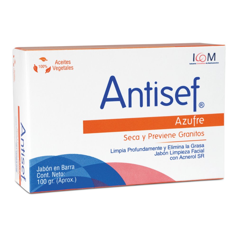 JAB-ANTISEF-ANTIACNE-AZUFRE-100-GR-ICOM.jpg JAB ANTISEF ANTIACNE AZUFRE 100 GR ICOM - Image 1