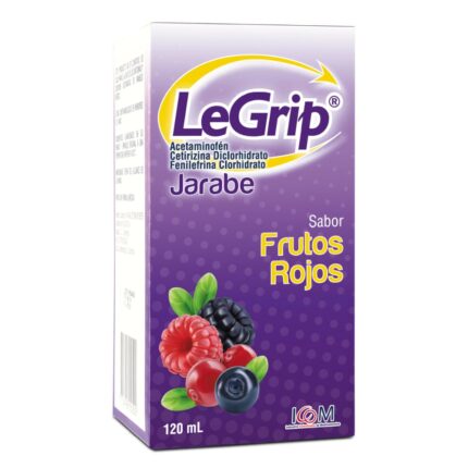 LEGRIP JBE FRUTOS ROJOS 120 ML ICOM