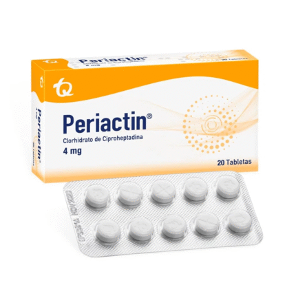 PERIACTIN 20 TABLETAS