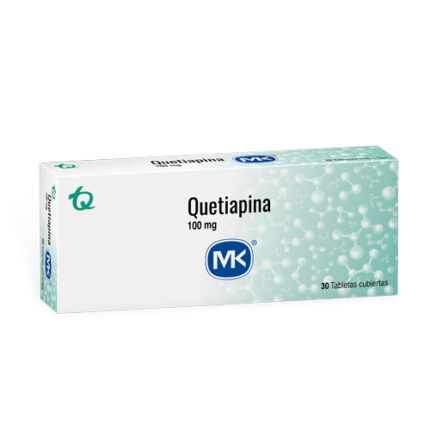 QUETIAPINA 100 MG 30 TBS MK