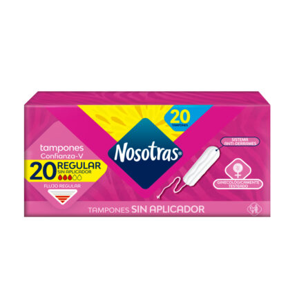 TAMPON NOSOTRAS DIGITAL REGULAR 20 UND