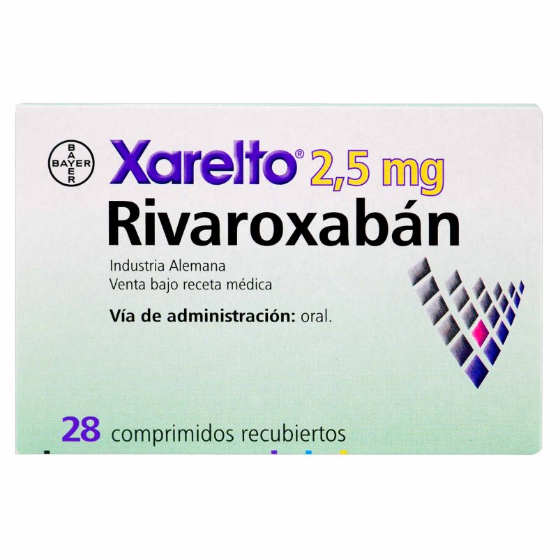 XARELTO-2.5MG-28-COMPRIMIDOS.jpg XARELTO 2.5MG 28 COMP.REC - Image 1