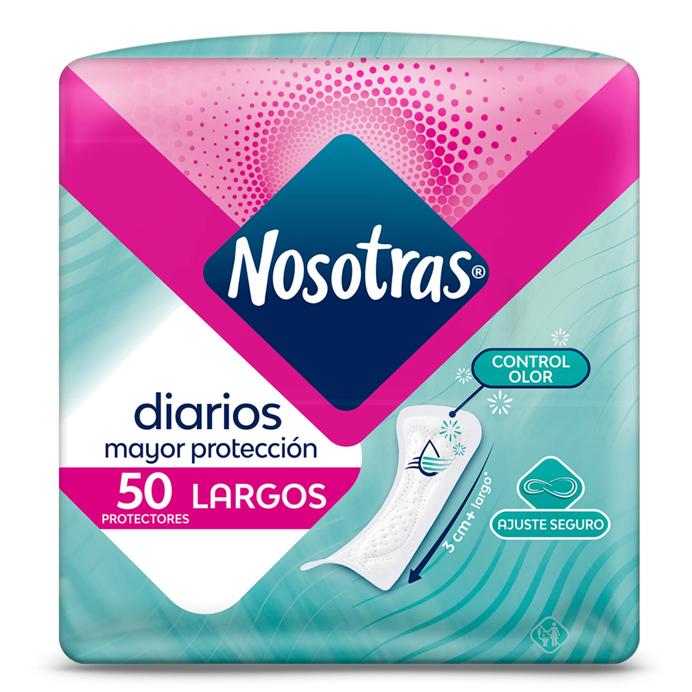 protectores-nosotras-diarios-largos-paquete-x-50-uds-200038470_1.jpg PROT.NOSOTRAS DIARIOS LARGOS 50 UND - Image 1