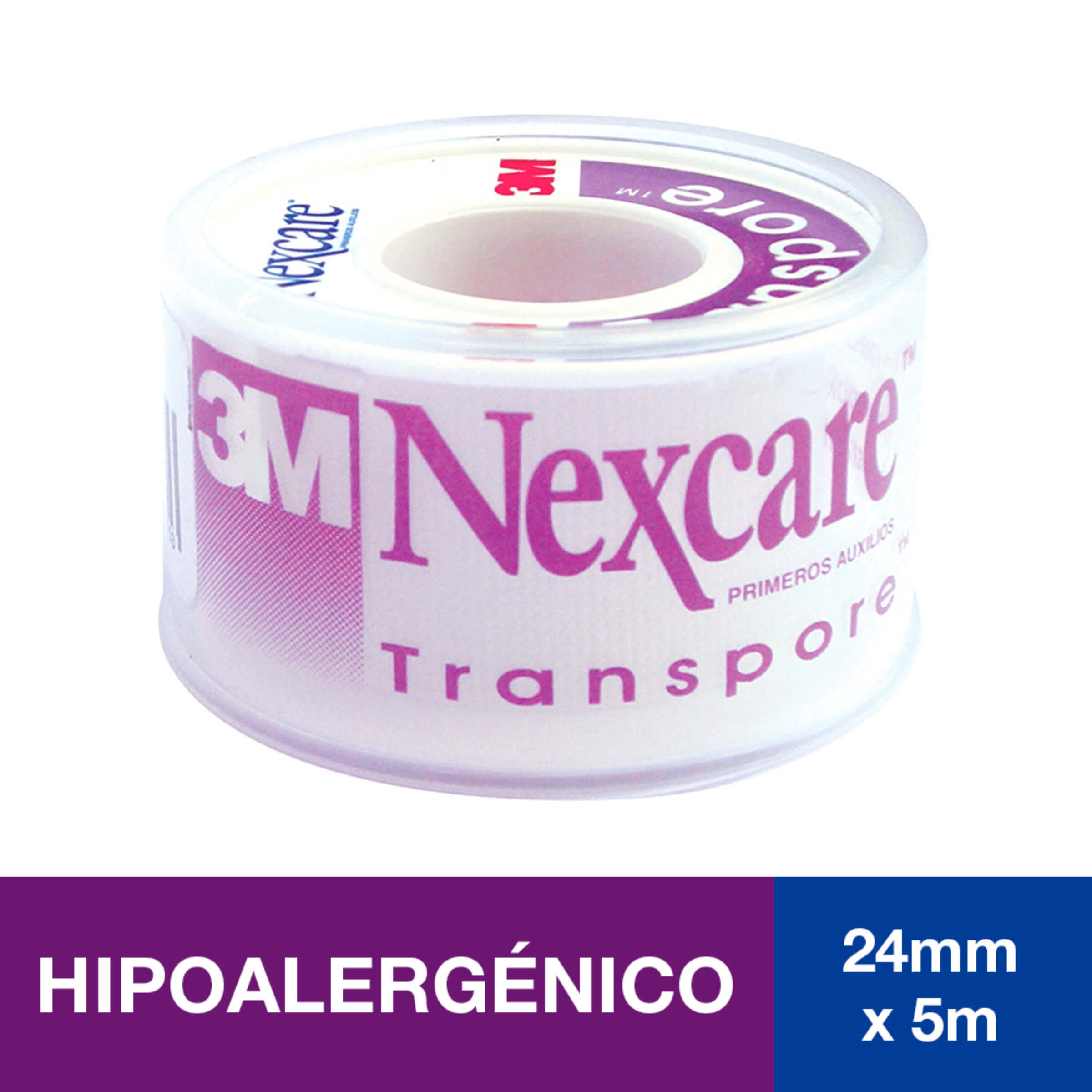 transpore-nextcare-24-mm-x-5-m-rollo-x-1-ud-200003338_1.jpg TRANSPORE 1X5 DISPENSADOR. 3M - Image 1