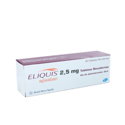 ELIQUIS 2.5 MG 60 TBS
