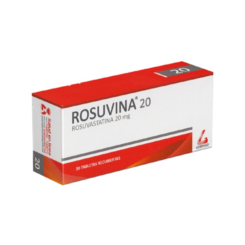 100028410.jpg ROSUVINA 20 MG 30 TBS - Image 1
