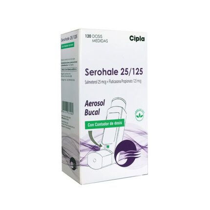 SEROHALE 25/125MCG INH.120DOSIS