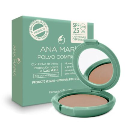 POLVO ANA MARIA SPF 25 MARRON X 15 G VERDE