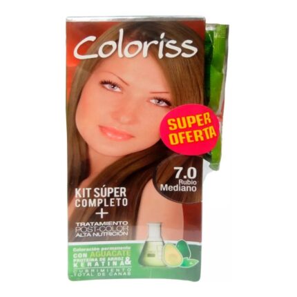 COLORIS KIT 70 RUBIO MEDIANO + TRAT 30GR