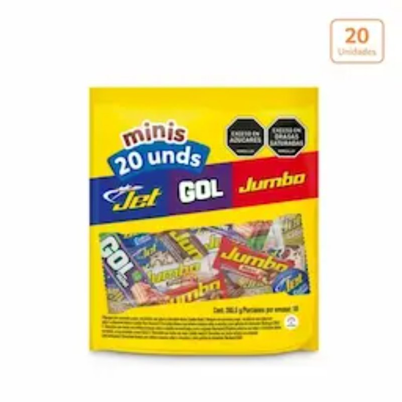 200044623.jpg CHOCOLAT JET JUMBO GOL SURT.280.5GR - Image 1