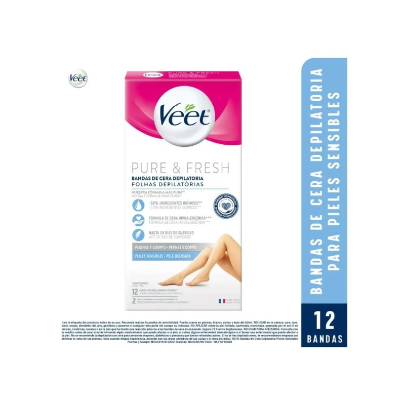 200045145.jpg VEET FACIAL SENSIBLE 12 UND - Image 1