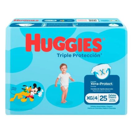 HUGGIES TRIP PROT. 4/XG 25 UND E.I