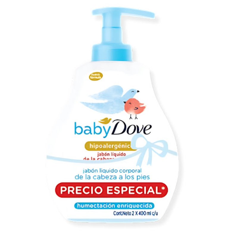 200045526.jpg 2 JAB. DOVE BABY ENR 400ML P.E - Image 1