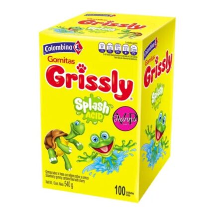 GOMAS GRISLY SPLASH ACIDOS 100 UNDS