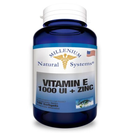VITAMINA E 1000 UI + ZINC X 100 NTR SYST