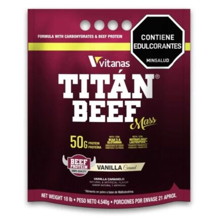 TITAN BEEF MASS 10 LB VITANAS