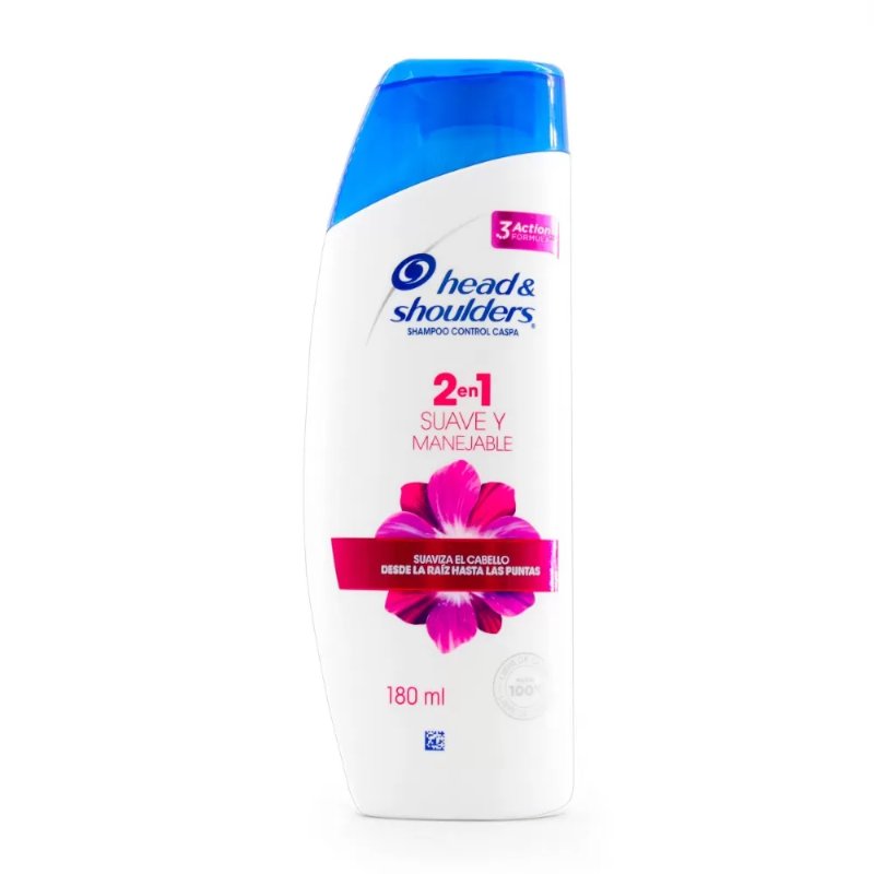 500188.jpg CHA.HEAD-SHOULDERS 2 1 SUAVE MAN.180 ML - Image 1