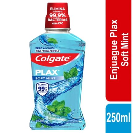 ENJUAGUE COLGATE PLAX SOFTMINT 250 ML