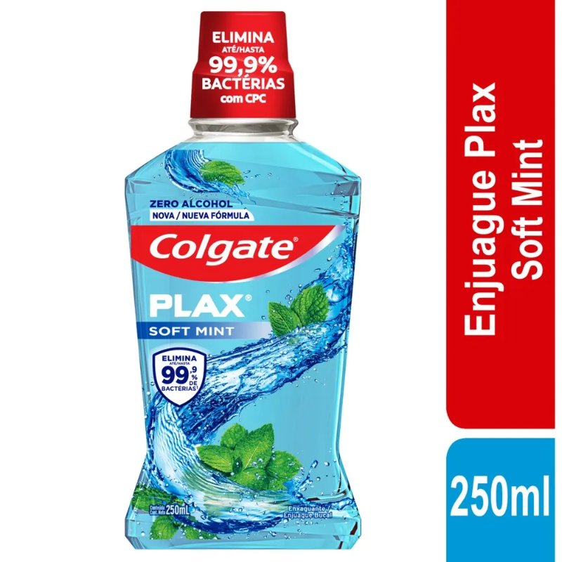 500660.jpg ENJUAGUE COLGATE PLAX SOFTMINT 250 ML - Image 1